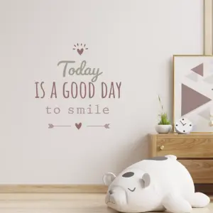 today is good day to smile